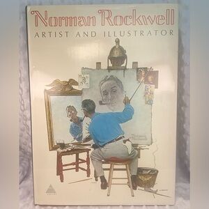 Vintage "Norman Rockwell: Artist and Illustrator" published 1970